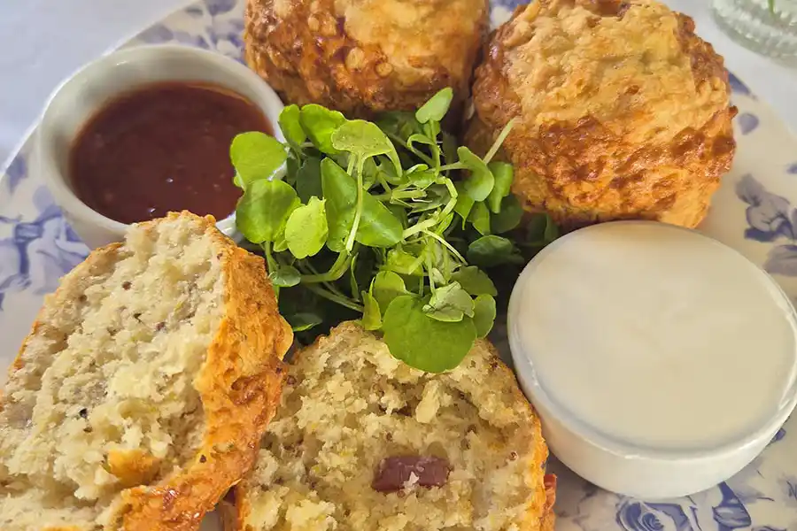 Cheese and Bacon Scone